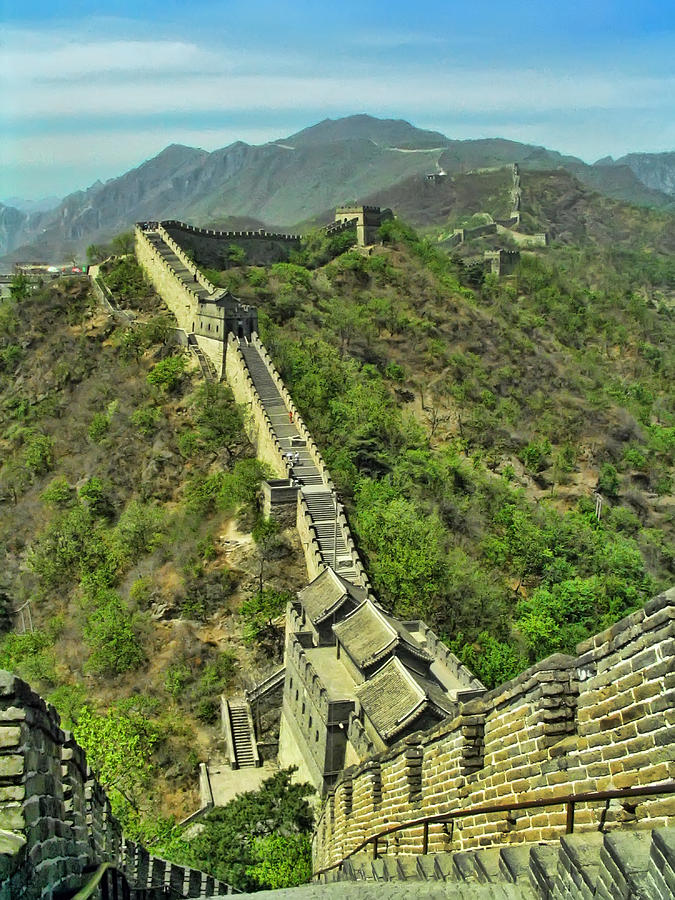 Great Wall of China Photograph by Alexander Mendoza | Fine Art America