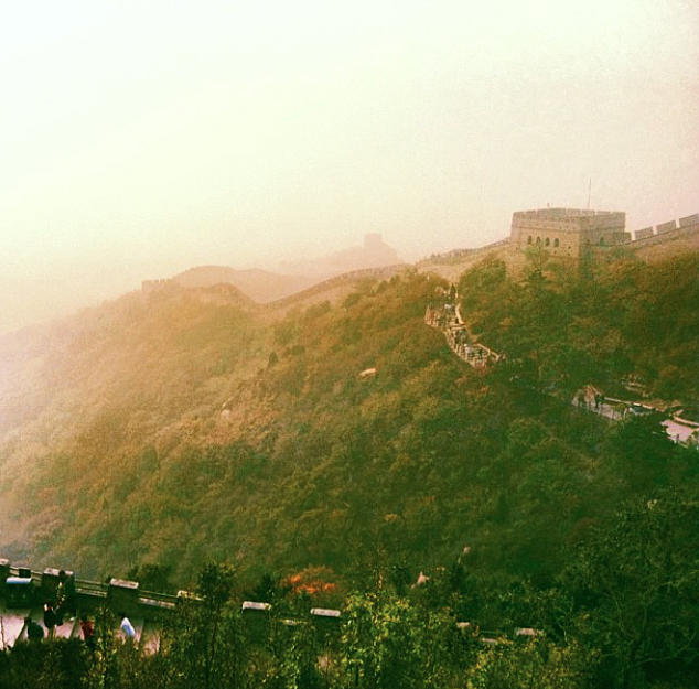 Nature Photograph - Great Wall of China Beijing  by Samantha Lai