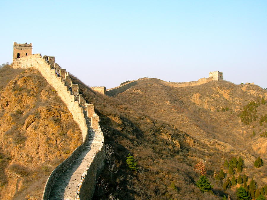 Great Wall of China Photograph by Britta Loucas - Fine Art America