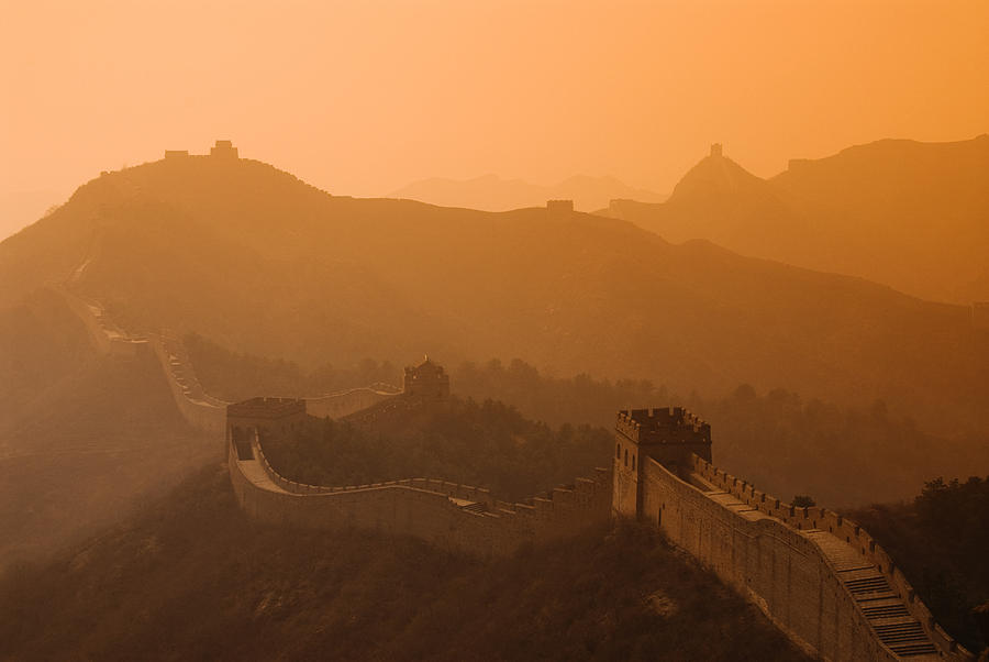 Great Wall of China Photograph by Gloria & Richard Maschmeyer - Printscapes