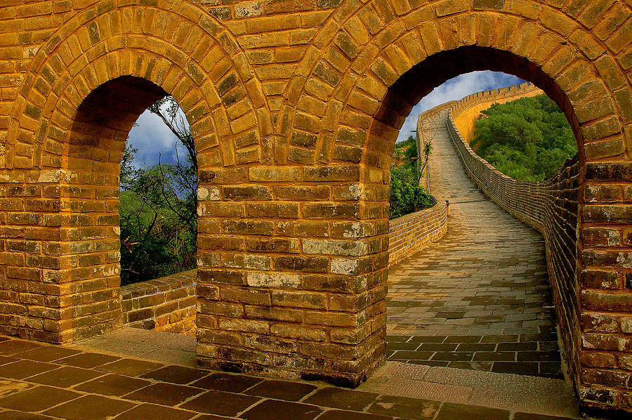 Great Wall of China Photograph by Harry Spitz