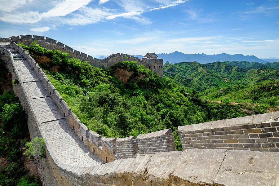 Great Wall of China Photograph by Norman Leong - Fine Art America