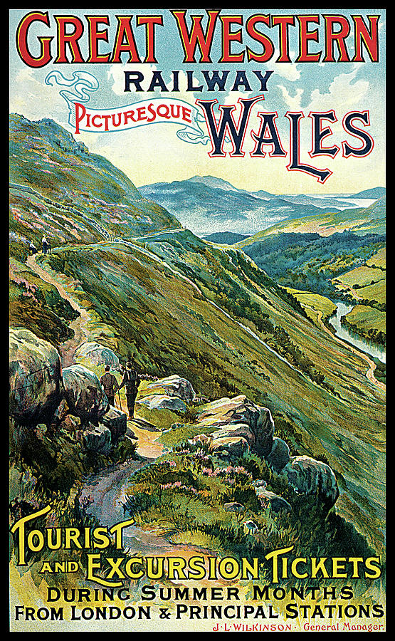 Great Western Railway Picturesque Wales Photograph by William Tomkin