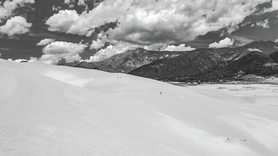 Great_Sand_Dunes_NP13bw Photograph by Kent Nancollas