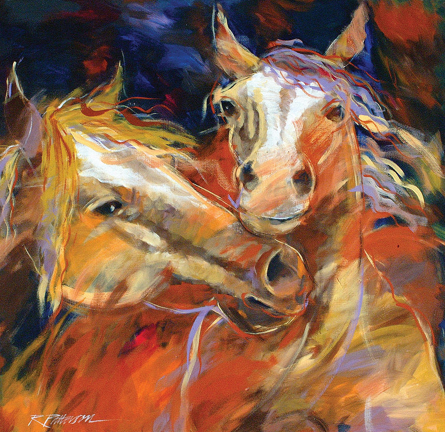 Grecos Horses Painting by Ron Patterson - Fine Art America