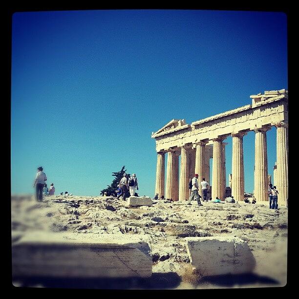 City Photograph - #greece #acropolis #athens #ruins by Mish Hilas