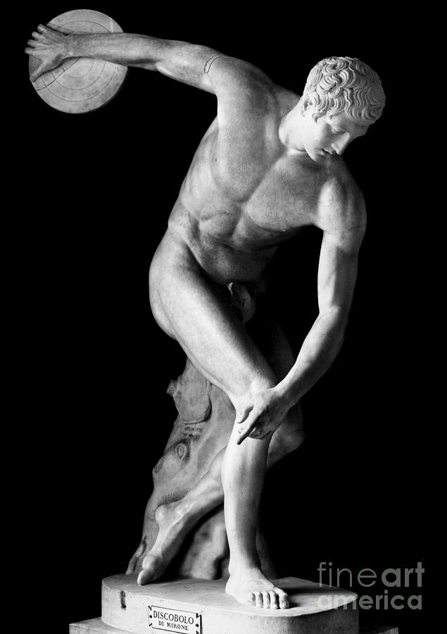 Greece: The Discobolus Photograph by Granger Greece: The Discobolus Photograph by Granger