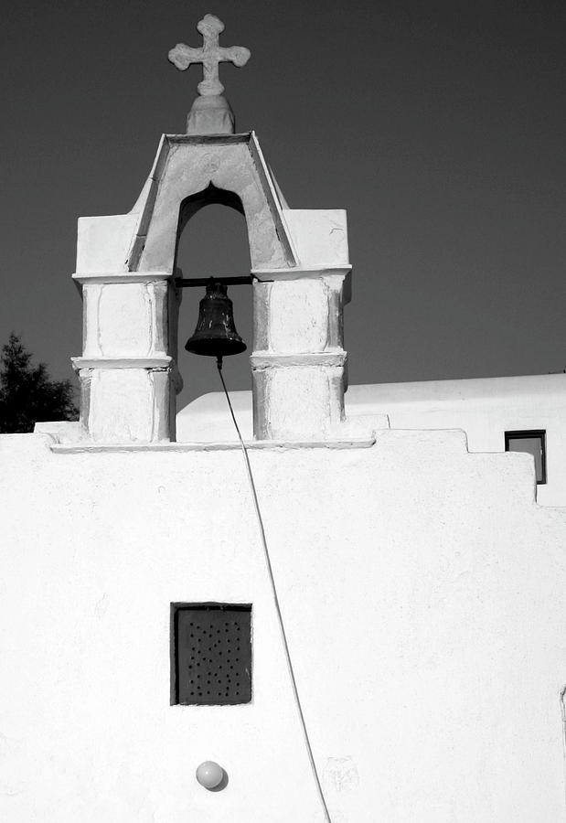 Greek Photograph - Greek Chapel by Raquel Daniell