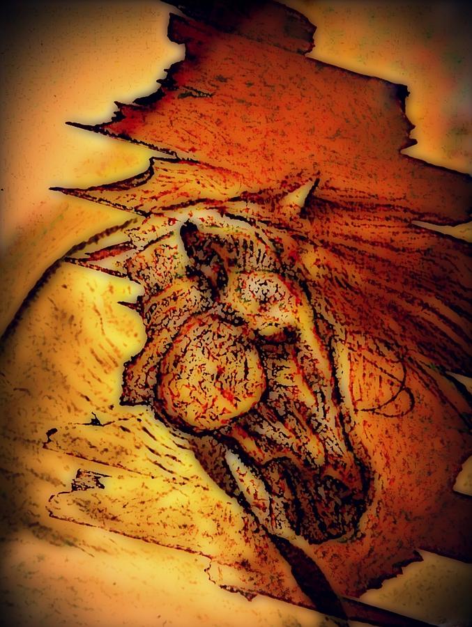Horse Digital Art - Greek Horse by Paulo Zerbato