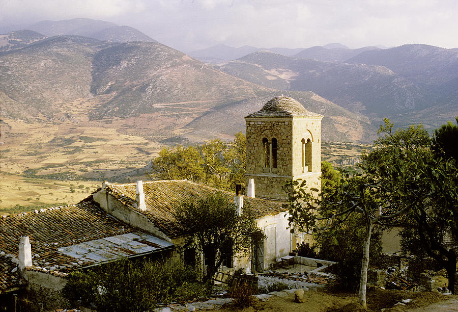 Greek Monastery Photograph by John Farley