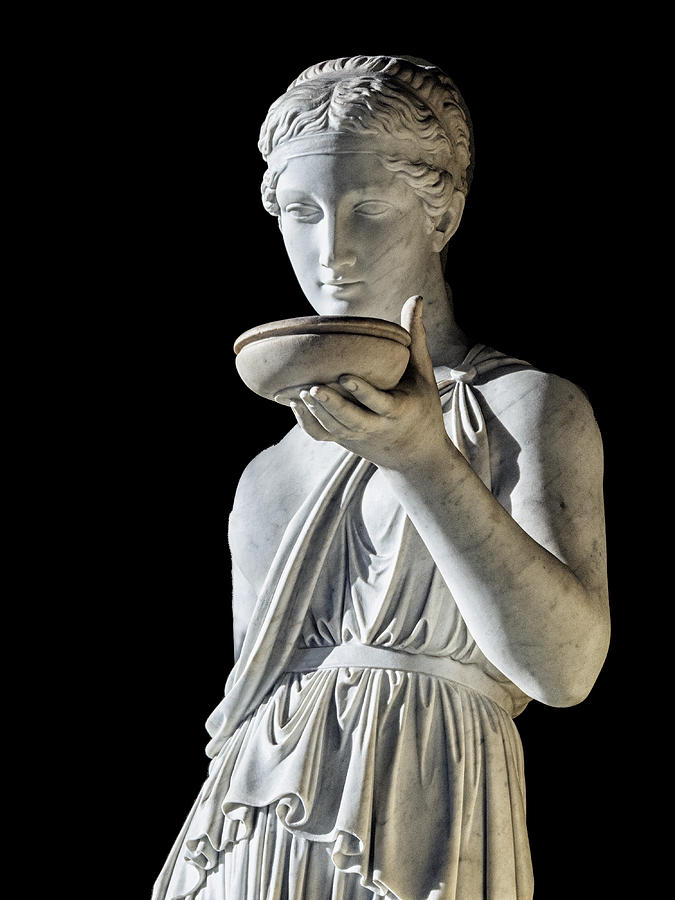 Greek Woman With Bowl Photograph by Gary Warnimont