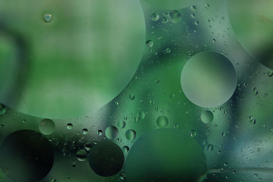 Green Abstract Photograph by Roger Mullenhour