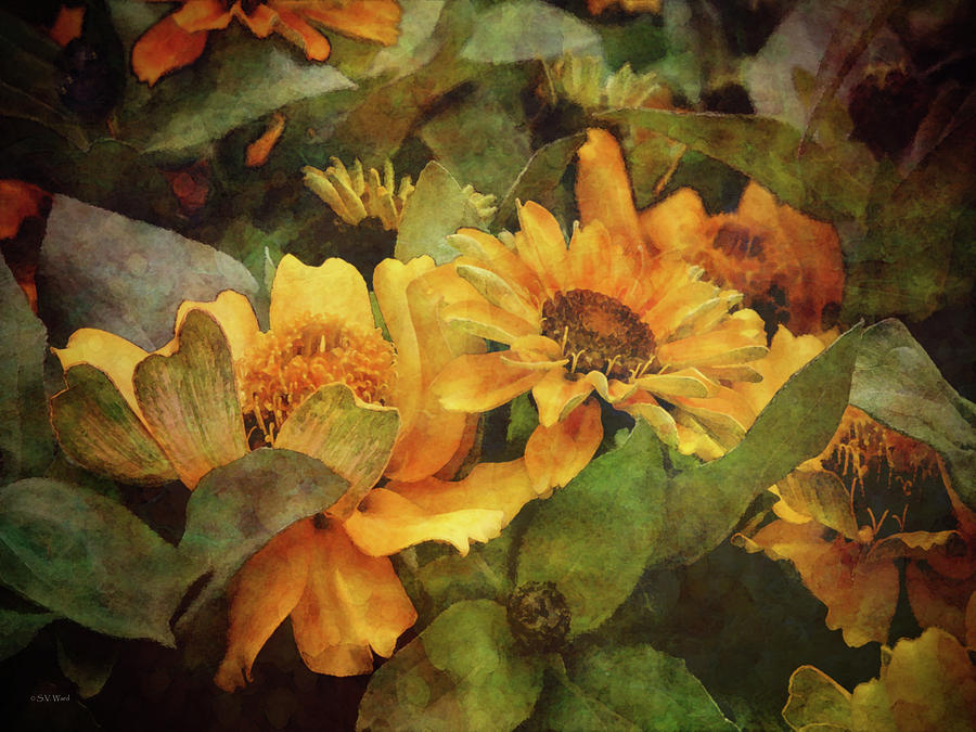 Green and Gold 1068 IDP_2 Photograph by Steven Ward