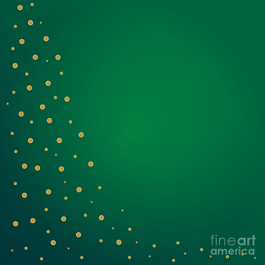 Green And Gold Background by Bigalbaloo Stock