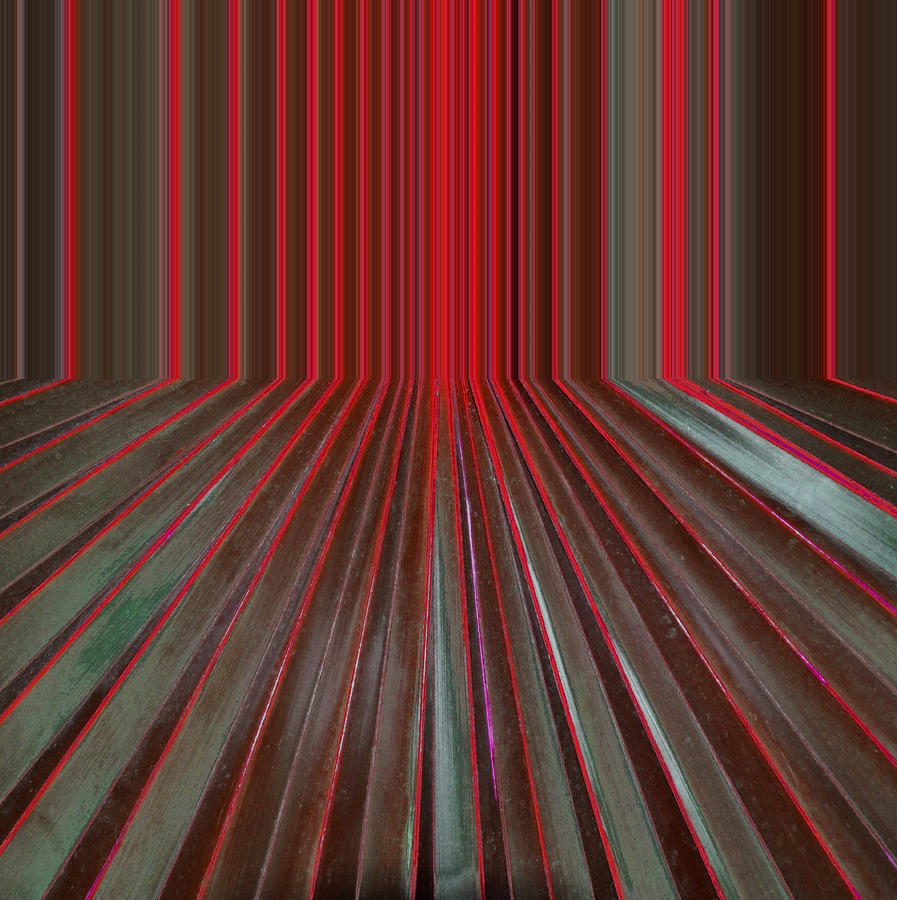 Red Room Digital Art by Michelle Calkins