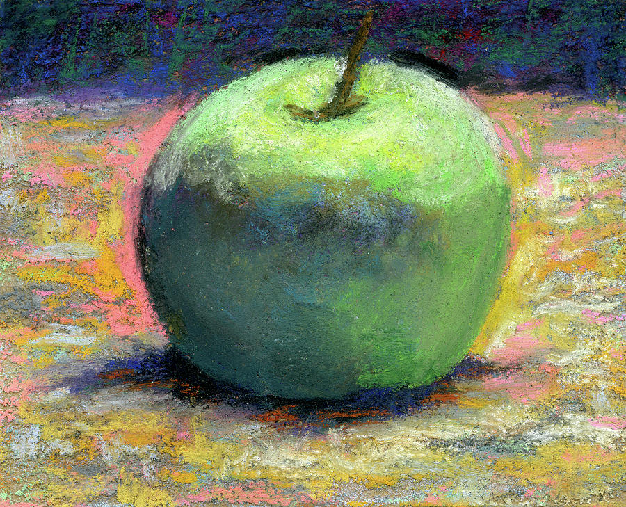 Green Apple Painting by Richard Votch - Fine Art America