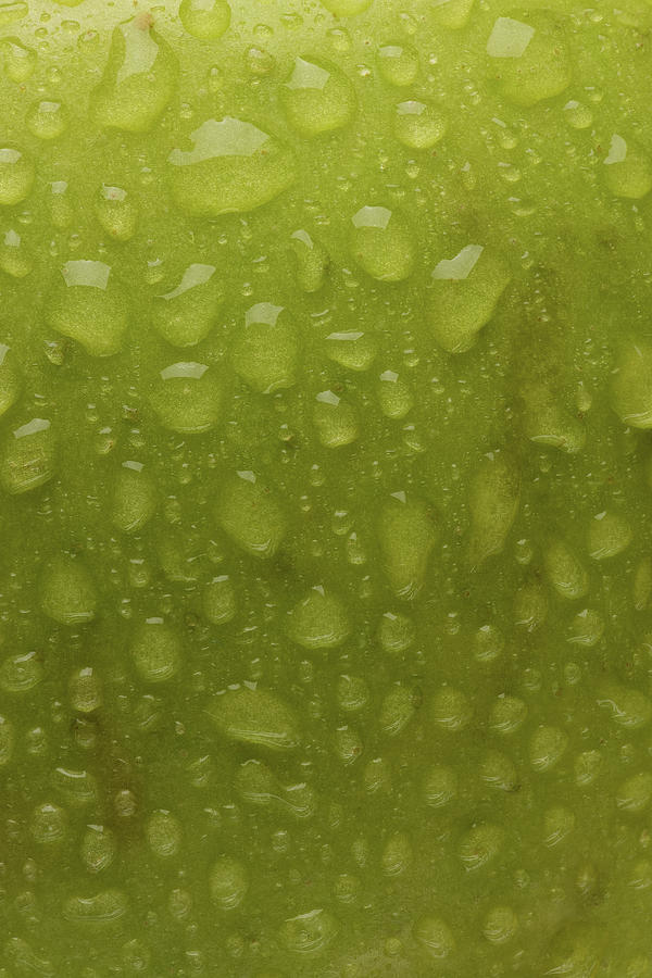 Green Apple Skin Photograph