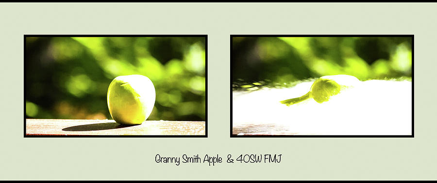 Green Apple Photograph by Tim Dussault