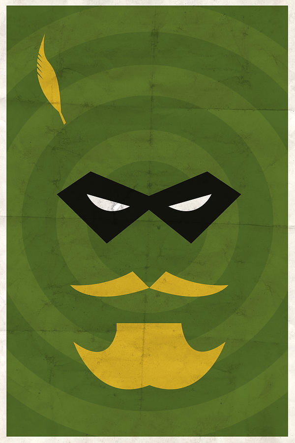 Green Arrow Digital Art by Michael Myers