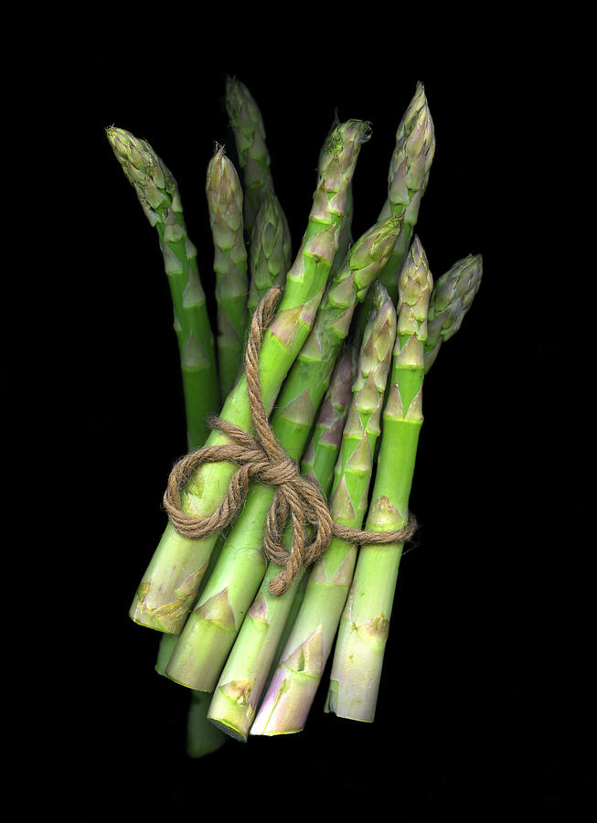 Asparagus Photograph - Green Asparagus by Christian Slanec
