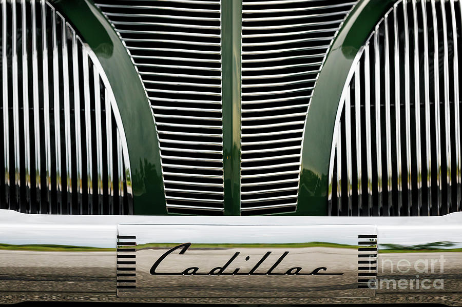 Green Cadillac Photograph by Dennis Hedberg