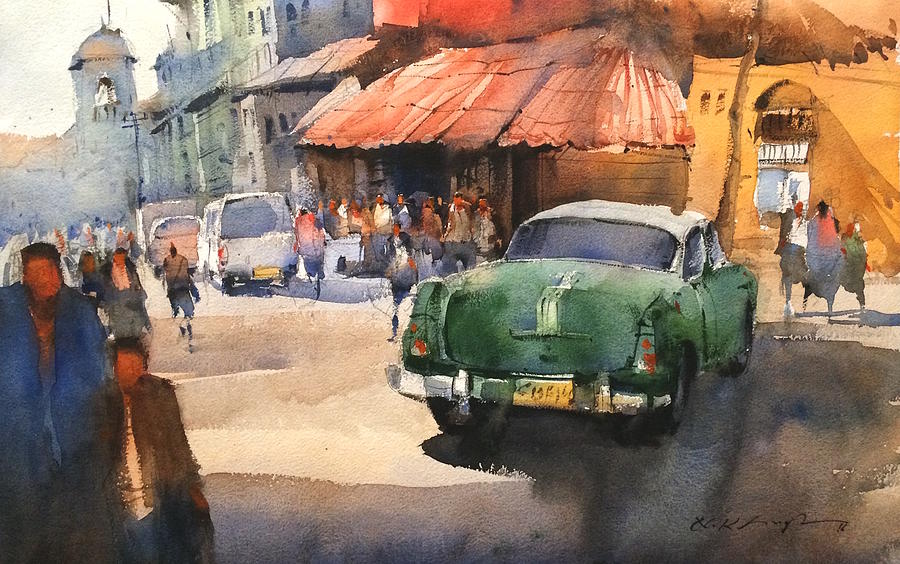 nitin singh watercolor