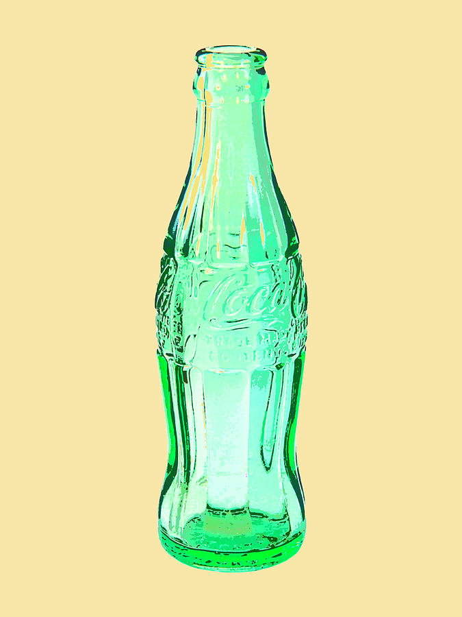 Green Coke Bottle Photograph by Dominic Piperata