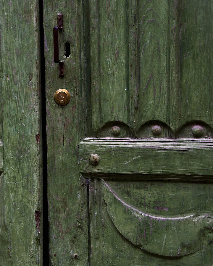 Green Door Photograph by Marion McCristall