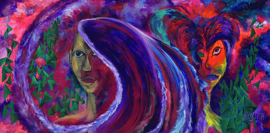 Green Doritos Painting by Joe Baltich Green Doritos Painting by Joe Baltich