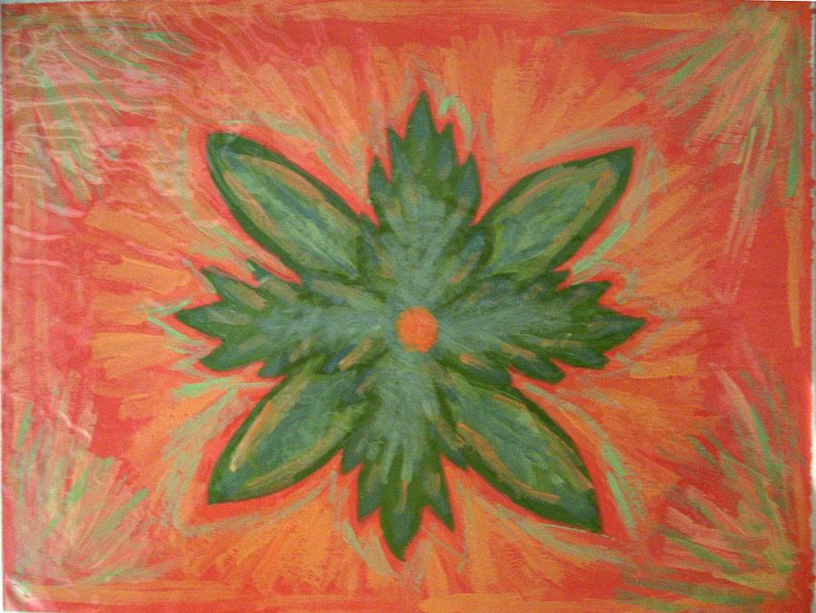 Flowers Still Life Painting - Green Dream by Laura Lillo Flowers Still Life Painting - Green Dream by Laura Lillo