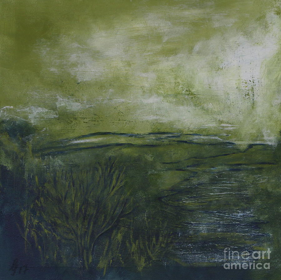 Green Earth Mixed Media by Christiane Schulze Art And Photography