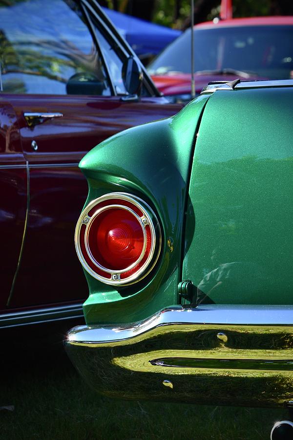 Green Ford Ranchero Taillight Photograph by Dean Ferreira