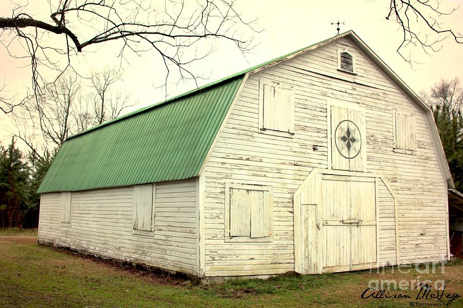 Barn Photograph - Green Gables by Allison McVey