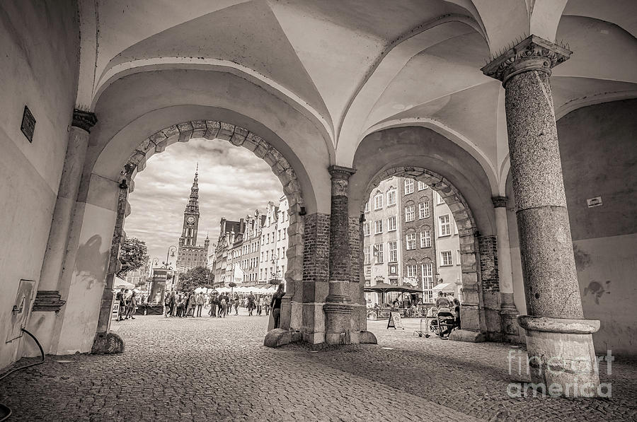 Green Gate, Long Market Street, Gdansk, Poland Photograph by Mariusz Talarek