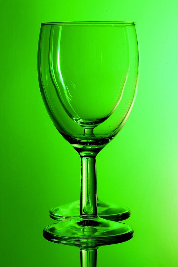 Green Glasses Photograph by Keith Hawley