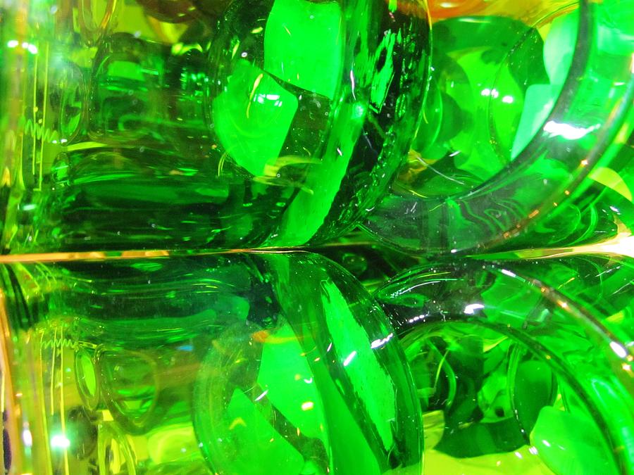 Green Green Glass Of home Photograph by Rosita Larsson