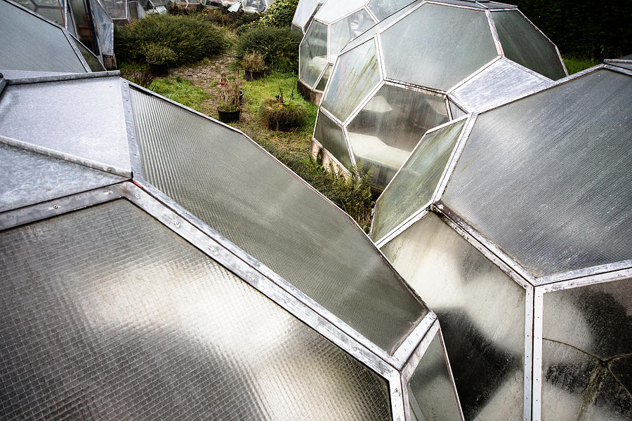Green House From Out Of Space - Urban Exploration Photograph by Dirk Ercken