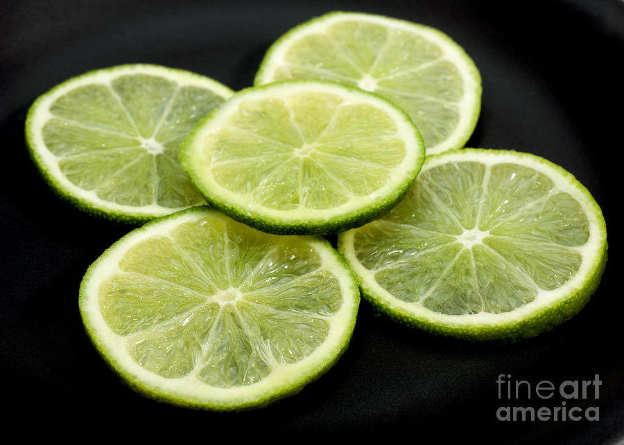 Green Lemon Citrus X Limon Photograph by Gerard Lacz