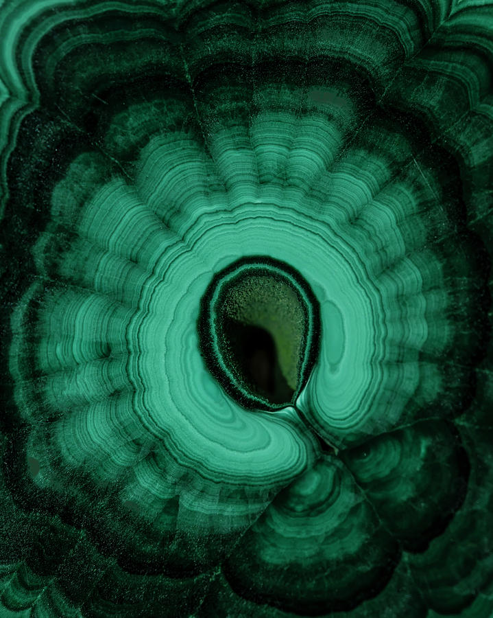 Green Malachite pattern Photograph by Jaroslaw Blaminsky