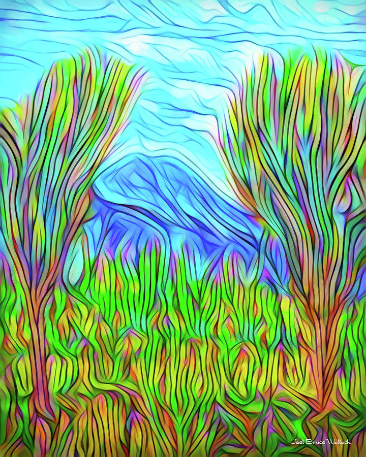 Green Meadow Day Digital Art by Joel Bruce Wallach