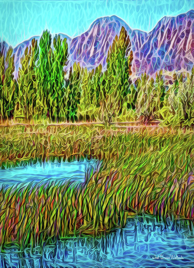 Green Meadow Realizations Digital Art by Joel Bruce Wallach