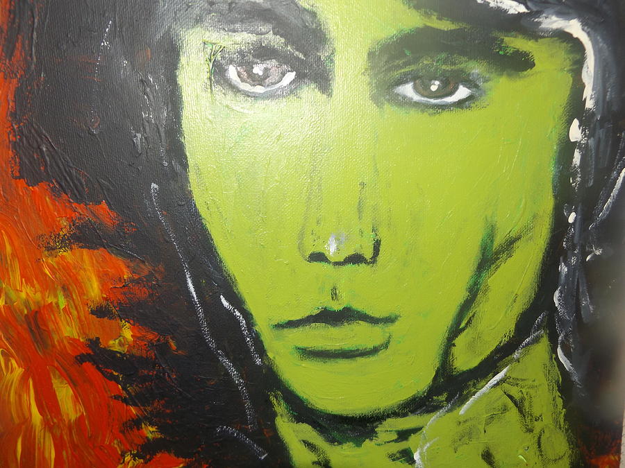 Abstract Painting - Green Morrison by Rob  Tudor
