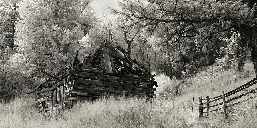 Green Mountain cabin Photograph by Bill Kellett