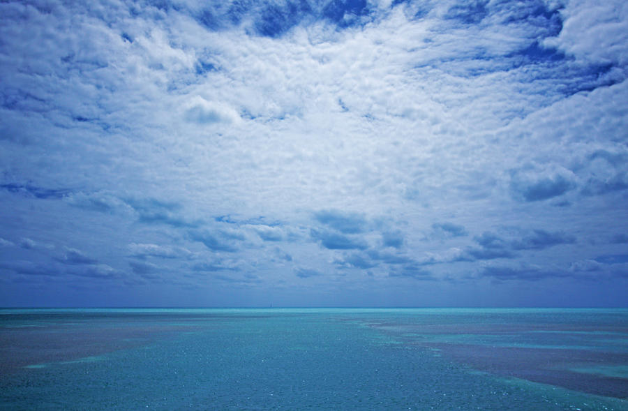 Green ocean blue skys Photograph by Ty Helbach