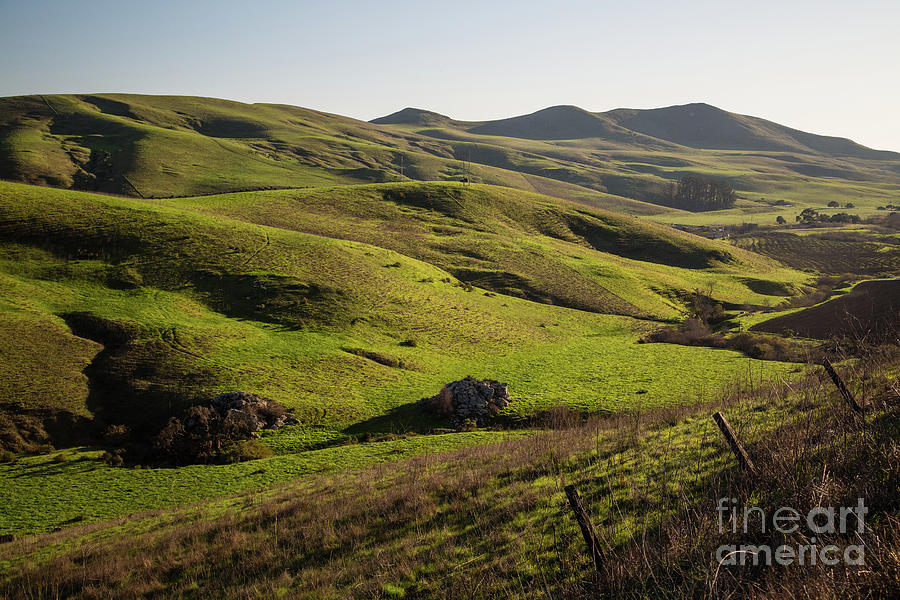 Green Pastures Photograph - Green Pastures  8B5533 by Stephen Parker
