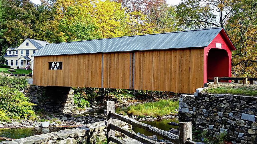 Green River Covered Bridge - Southern Vermont Photograph by Joseph Hendrix
