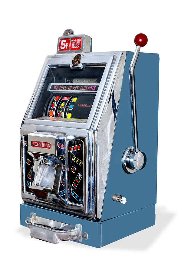 Jennings slot machine knock out Photograph by Gary Warnimont