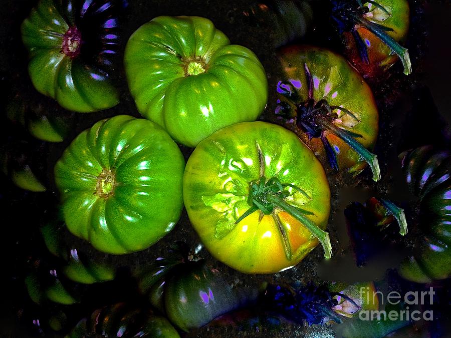 Green Tomatoes Photograph by Elisabeth Derichs