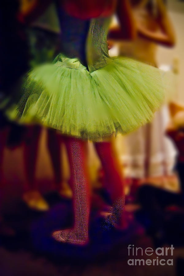 Green Tutu Ballerina Photograph by Craig J Satterlee