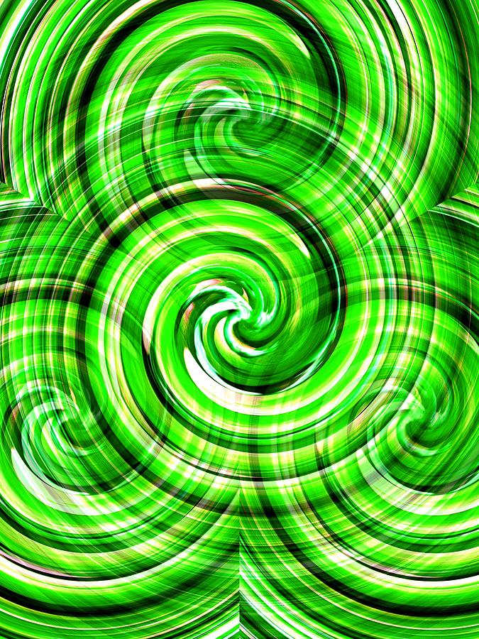 Green Twister Photograph by Dietmar Scherf